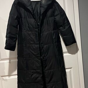 Cole Haan Women's Black Quilted Puffer Jacket